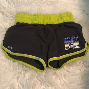 UNCG Spartans Under Armour running shorts